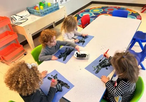 kids painting